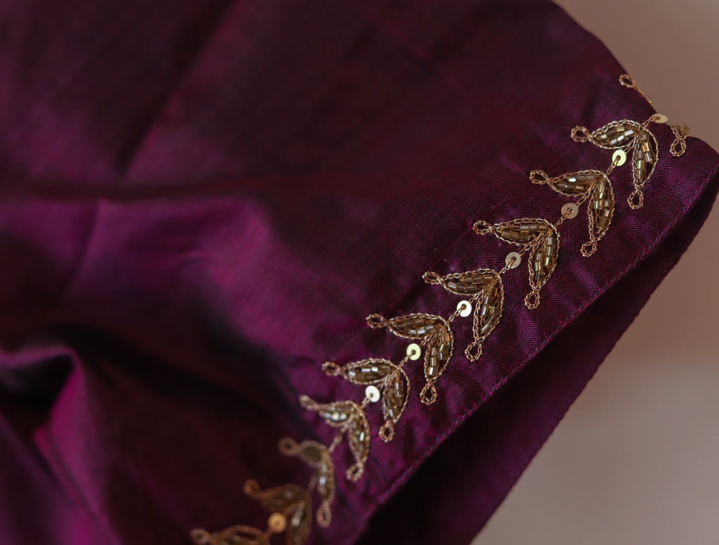 Bengal Hand Embroidered Silk Kurti