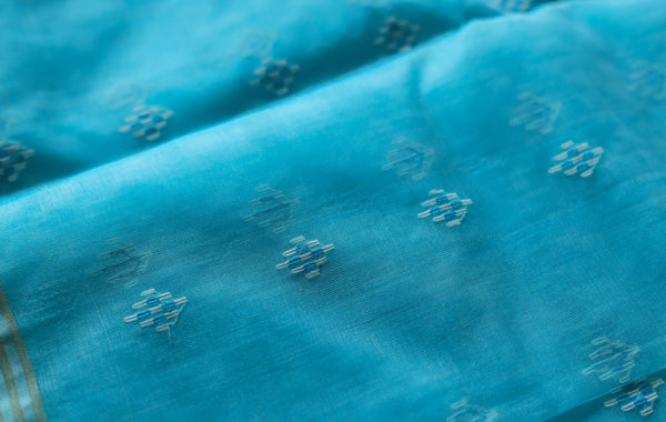 Handwoven Bengal Muslin Saree
