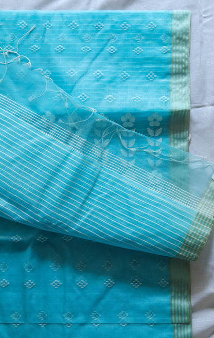 Handwoven Bengal Muslin Saree