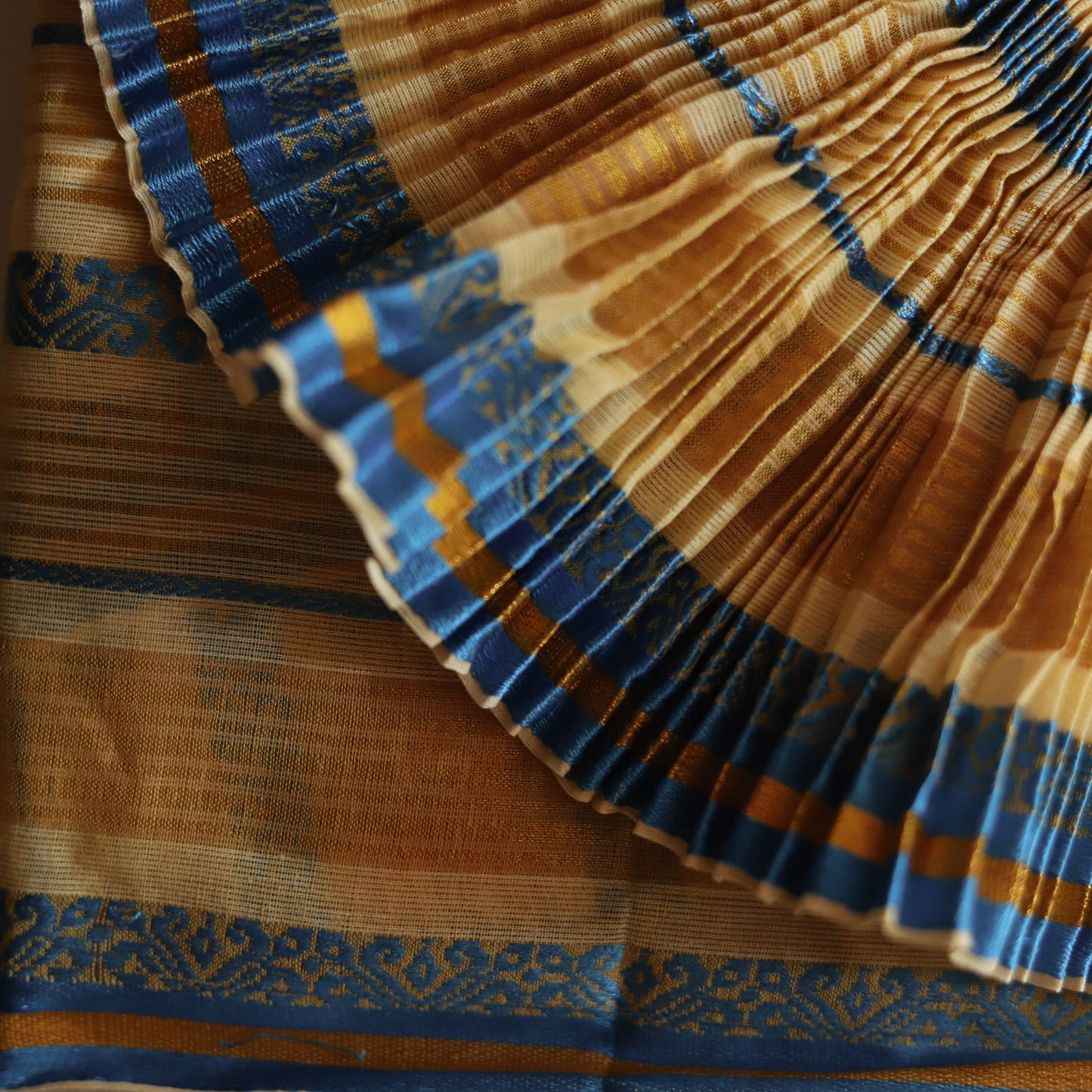 Bengal Handwoven Tangail Dhoti Pant (Dhuti Ready to wear/ Stitched Pant)