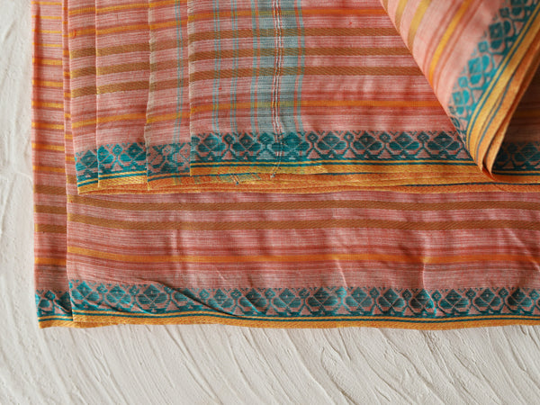 Bengal Handwoven Tangail Dhoti (Dhuti)