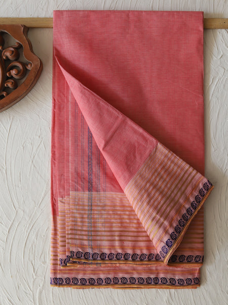 Bengal Handwoven Tangail Dhoti (Dhuti)