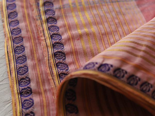 Bengal Handwoven Tangail Dhoti (Dhuti)