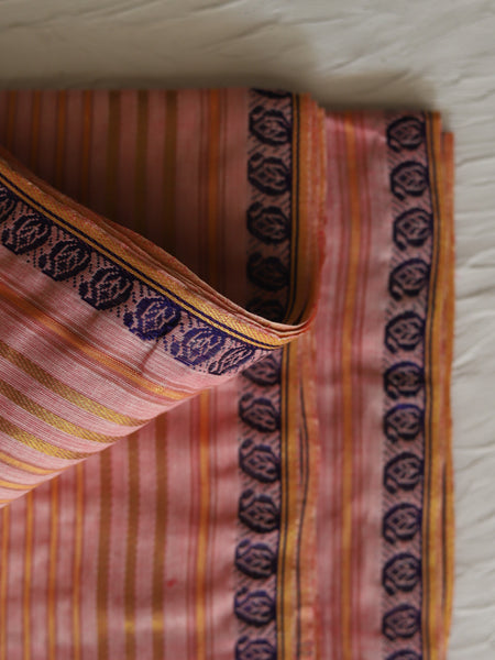 Bengal Handwoven Tangail Dhoti (Dhuti)