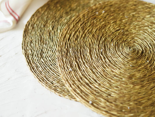 Bengal Handcrafted Grass Table Mat Set