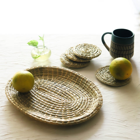 Bengal Handcrafted Grass Tray