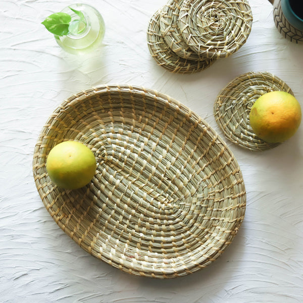 Bengal Handcrafted Grass Tray