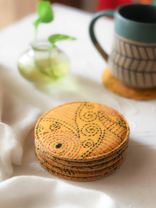 Bengal Kantha Tea/ Coffee Coaster