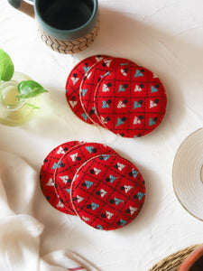 Bengal Kantha Tea/ Coffee Coaster