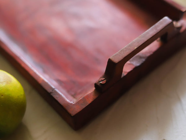 Bengal Handcrafted Wooden Tray