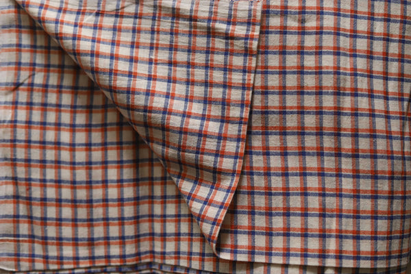 Bengal's Handwoven Cotton Check Fabric/ Yardage