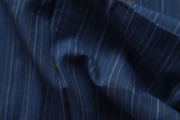 Bengal's Handwoven Cotton Fabric/ Yardage in Jamdani design