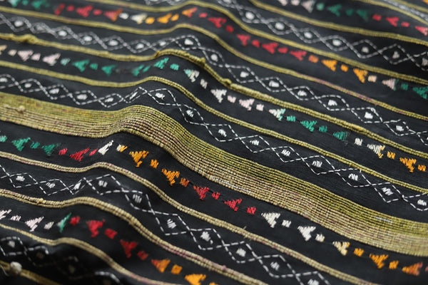 Bengal Handwoven Khesh Kantha Saree