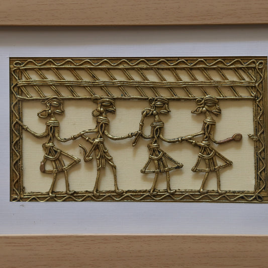 Handmade Dokra Tribal Wall Hanging