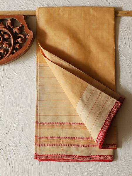 Bengal Handwoven Tangail Dhoti (Dhuti)