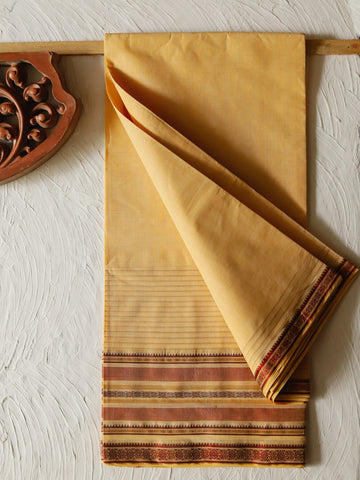 Bengal Handwoven Tangail Dhoti (Dhuti)