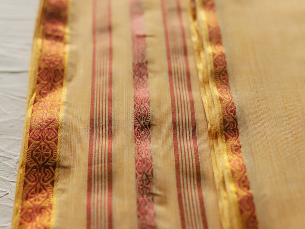 Bengal Handwoven Tangail Dhoti (Dhuti)