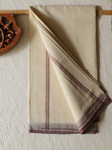 Bengal Handwoven Tangail Dhoti (Dhuti)