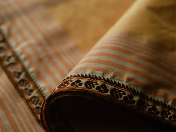 Bengal Handwoven Tangail Dhoti (Dhuti)