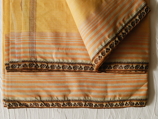 Bengal Handwoven Tangail Dhoti (Dhuti)