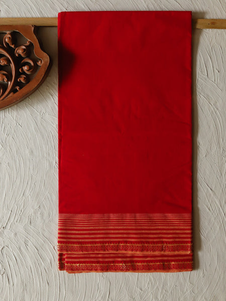 Bengal Handwoven Tangail Dhoti (Dhuti)