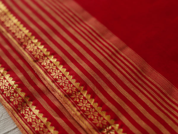 Bengal Handwoven Tangail Dhoti (Dhuti)