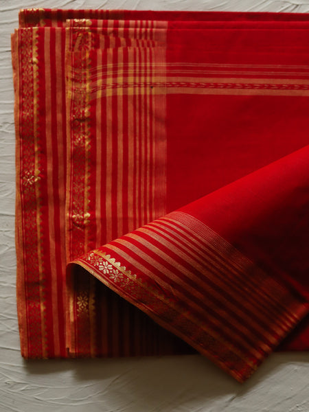 Bengal Handwoven Tangail Dhoti (Dhuti)