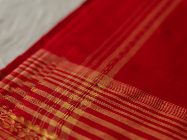 Bengal Handwoven Tangail Dhoti (Dhuti)