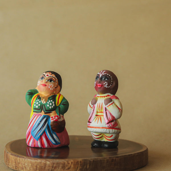 Bengal Miniature Clay Dolls