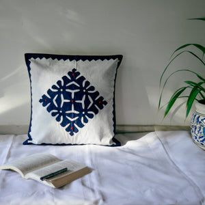 Handcrafted Applique Cushion Cover