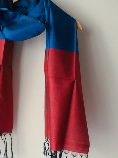 Handwoven Bengal Pure Silk Scarf / Stole