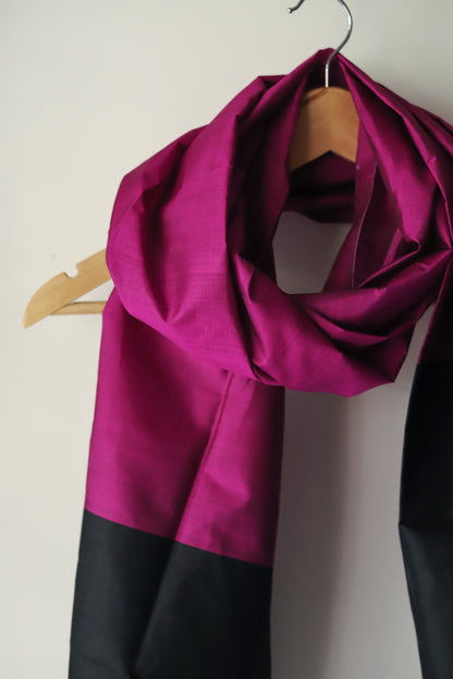 Handwoven Bengal Pure Silk Scarf / Stole