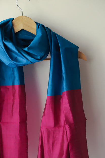 Handwoven Bengal Pure Silk Scarf / Stole