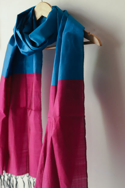 Handwoven Bengal Pure Silk Scarf / Stole