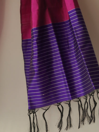 Handwoven Bengal Pure Silk Scarf / Stole