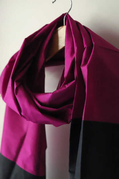 Handwoven Bengal Pure Silk Scarf / Stole
