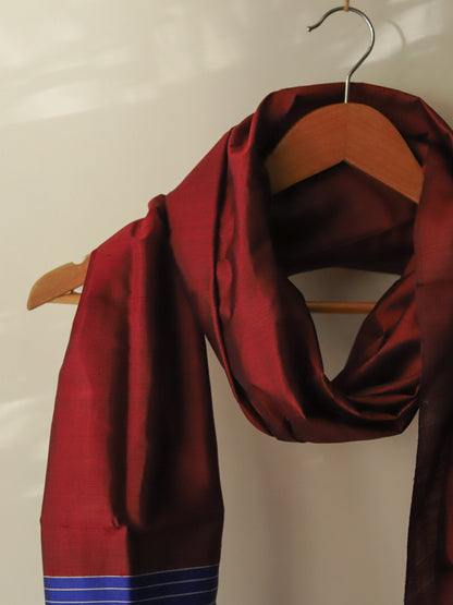Handwoven Bengal Pure Silk Scarf / Stole