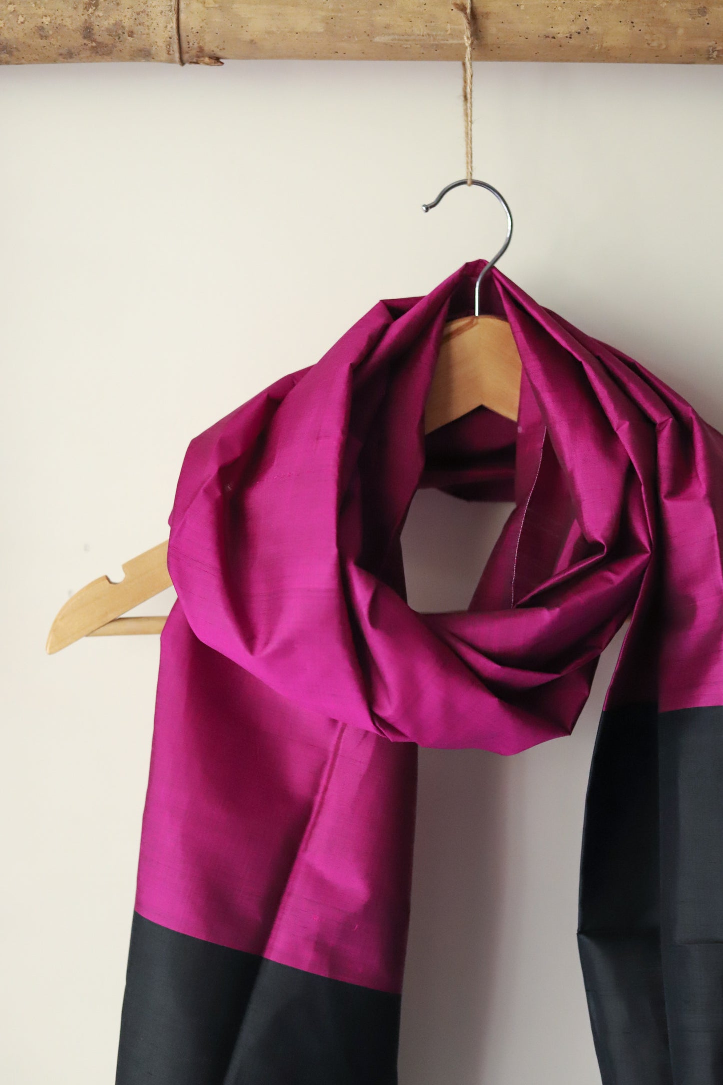 Handwoven Bengal Pure Silk Scarf / Stole