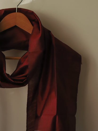 Handwoven Bengal Pure Silk Scarf / Stole