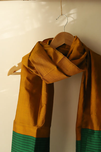 Handwoven Bengal Pure Silk Scarf / Stole