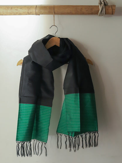 Handwoven Bengal Pure Silk Scarf / Stole