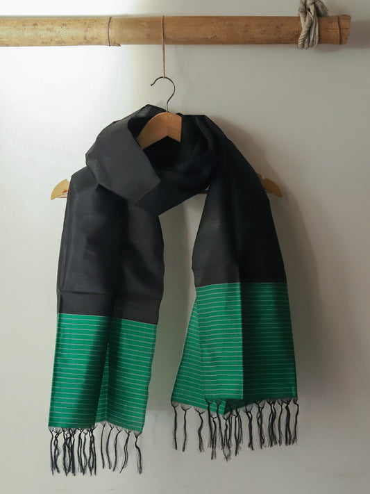 Handwoven Bengal Pure Silk Scarf / Stole