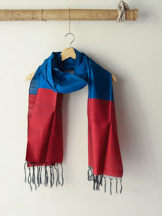 Handwoven Bengal Pure Silk Scarf / Stole
