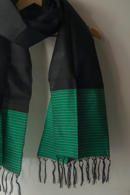 Handwoven Bengal Pure Silk Scarf / Stole