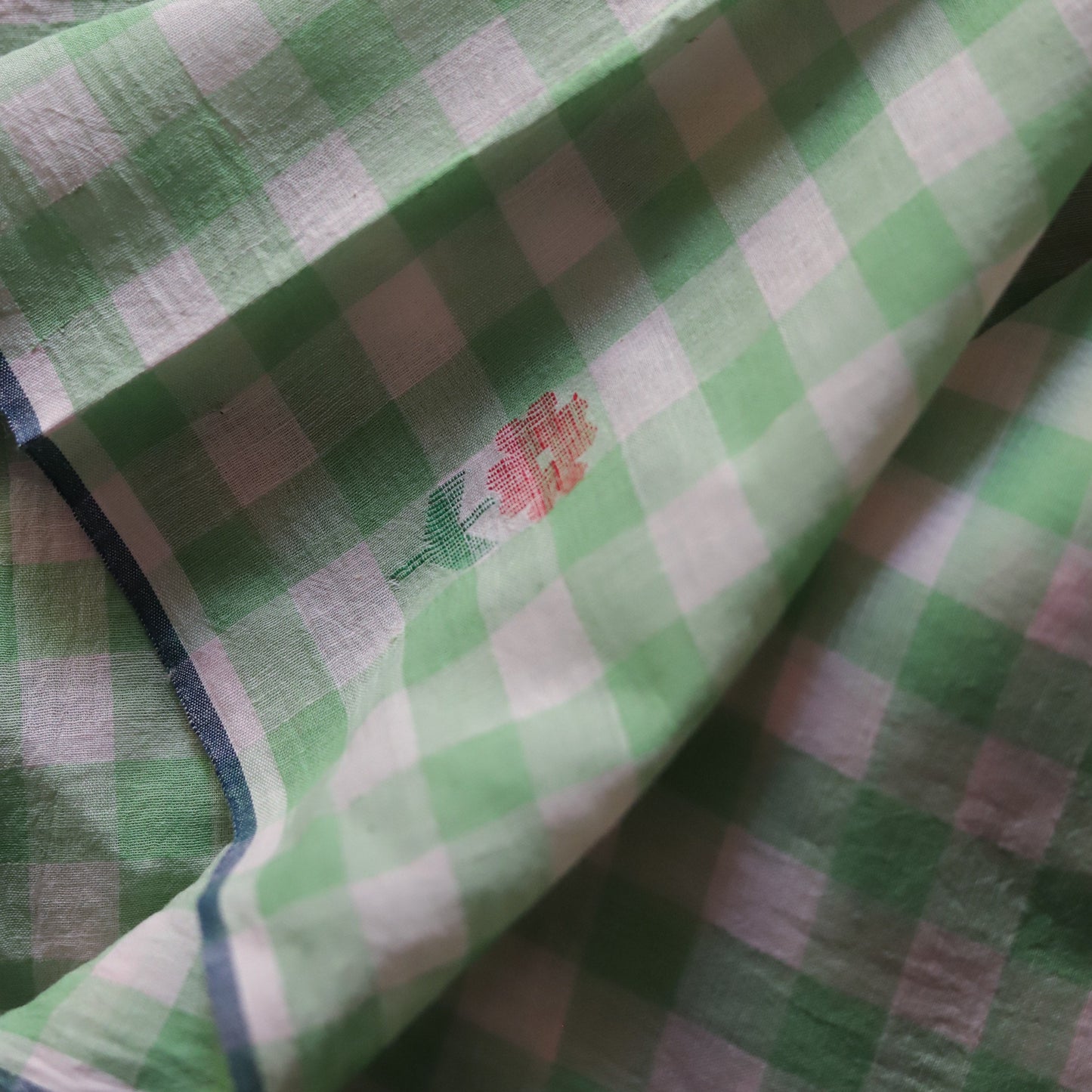 Bengal handwoven Jamdani cotton fabric 