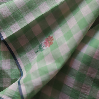Bengal handwoven Jamdani cotton fabric 