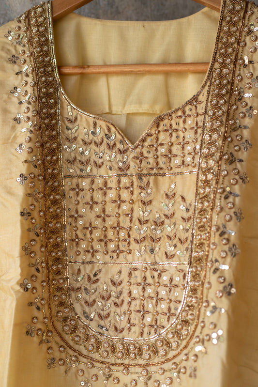 Bengal Hand Embroidered Silk Kurti