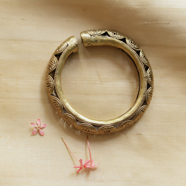 Handmade Dokra Bangle Pair