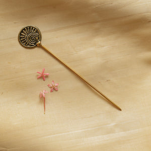 Handmade Dokra Hair Pin