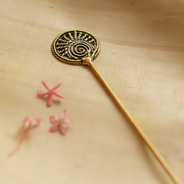 Handmade Dokra Hair Pin